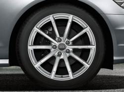 Оригинальный колесный диск R19 для Audi A6 C7/4G - 10 спиц Audi Sport (4G9601025H)