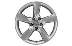 Оригинальный колесный диск R17 для Audi A6 C7/4G - 5 лучей (4G00714978Z8)