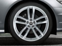 Оригинальный колесный диск R20 для Audi A6 C7/4G - 5 параллельных спиц (4G9601025M)