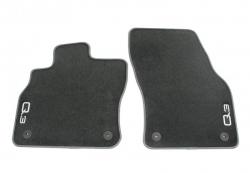 Оригинальные передние велюровые ковры Premium для Audi Q3 (83B061275MNO) 83B061275MNO