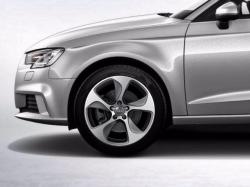 Оригинальный колесный диск R18 для Audi A3 Sportback (8V) - 5 лучей "динамичный" (8V0601025CC)