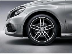 Оригинальный колесный диск AMG R18 для Mercedes A-Class W176, передний/задний мост (A17640107007X23)