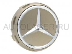 Заглушка диска Mercedes AMG в стиле центральной гайки - золотистая (A00040009001190)