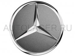 Заглушка диска Mercedes - звезда, "Серый тантал" (A00040027007519)