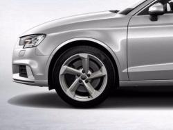 Оригинальный колесный диск R18 для Audi A3 Sedan/Cabriolet (8V) - 5 лучей "турбина" (8V0601025AN)