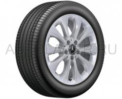 Оригинальный колесный диск R17 для Mercedes C-Class W205 - 10 спиц (A20540181007X45) A20540181007X45