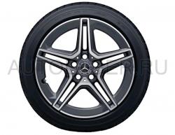 Оригинальный колесный диск AMG R18 для Mercedes C-Class W205 - 5 двойных спиц (A20540195007X44) A20540195007X44