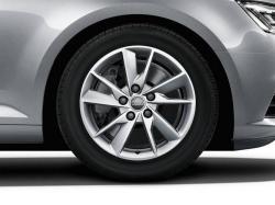Оригинальный колесный диск R16 для Audi A4 B9/8W - 5 двойных спиц (8W0601025B).