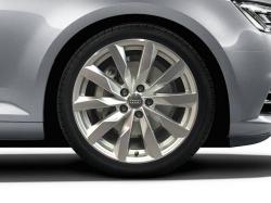 Оригинальный колесный диск R18 для Audi A4 B9/8W - 10 спиц (8W0071498A8Z8).