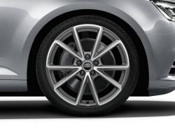 Оригинальный колесный диск R19 для Audi A4 B9/8W - S-Line 5 V-образных спиц (8W0601025BD).