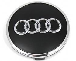 Колпак колесного диска Audi - черный (8W0601170B).