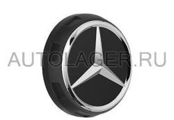 Заглушка диска Mercedes AMG в стиле центральной гайки - черная матовая A00040009009283