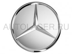 Заглушка диска Mercedes - Звезда хромированная (B66470207)