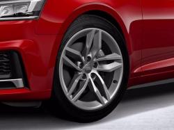 Оригинальный колесный диск R18 для Audi A5 8W/B9 - 5 двойных спиц (8W0601025BH)