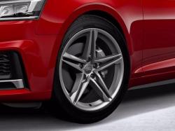Оригинальный колесный диск R18 для Audi A5 8W/B9 - 5 двойных спиц (8W0601025DE)