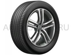 Оригинальный колесный диск R20 для Mercedes GLE V167 - 5 сдвоенных спиц - задний мост (A1674012500647X69)