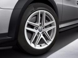Оригинальный колесный диск R17 для Audi A4 Allroad 8W/B9 - 5 двойных спиц (8W9601025D)