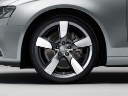 Диск колесный Audi A4 R19 (5-спицевый дизайн, Антрацит).