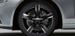 Диск колесный Audi A4 R19 (5-спицевый дизайн, черный). 8K0071499EAX1