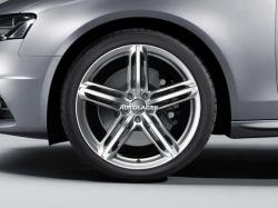 Диск колесный Audi A4 R19 (5-спицевый дизайн , Audi - эксклюзив). 8K0601025AK
