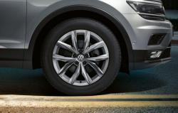 Оригинальный колесный диск R18 для Volkswagen Tiguan (5N) NEW с 2016г.в. - KINGSTONE (5NA601025B8Z8)