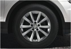 Оригинальный колесный диск R17 для Volkswagen Tiguan (5N) NEW с 2016г.в. - MERANO (5NA071497A8Z8)