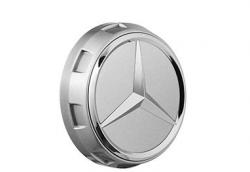 Заглушка диска Mercedes AMG в стиле центральной гайки - серая.