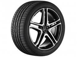 Оригинальный колесный диск R21 AMG для Mercedes GLE W166 - черные. A16640124027X23