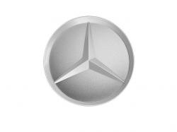 Заглушка диска Mercedes - Звезда Стерлинговое серебро B66470203
