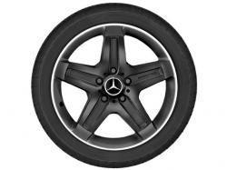 Оригинальный диск AMG R19 для Mercedes G-CLASS W463 - пять лучей (черные).