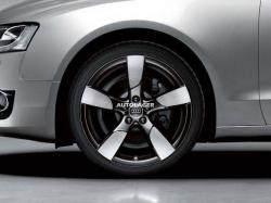 Диск колесный Audi A5 R19 (5-спицевый дизайн, черный).