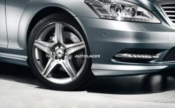 Оригинальный диск AMG R19 для Mercedes с 5 спицами Mercedes S-CLASS W221 (B66030042) B66030042