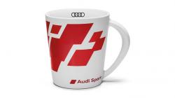   Audi Sport White-Red (3291600400). 3291600400